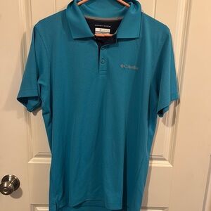 Columbia Men's Blue Polo Shirt